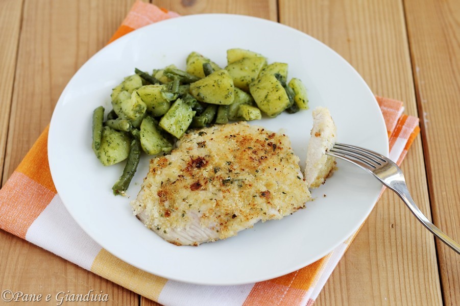 Pollo panato al limone