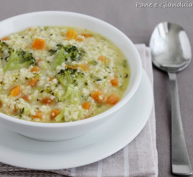 Zuppa di miglio e verdure
