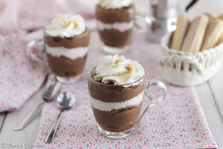 Bicchierini cioccolato e caffè