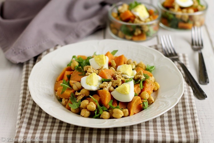 Insalata di patate dolci
