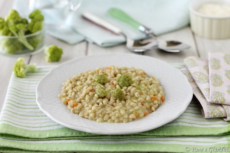 Orzotto al cavolfiore