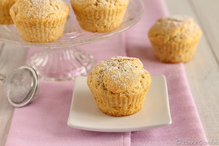 Muffin al burro di arachidi