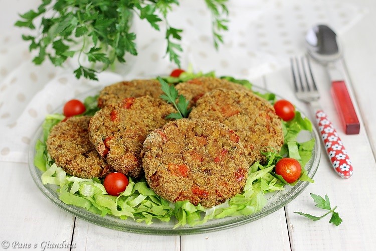 Polpette di zucchine e peperoni