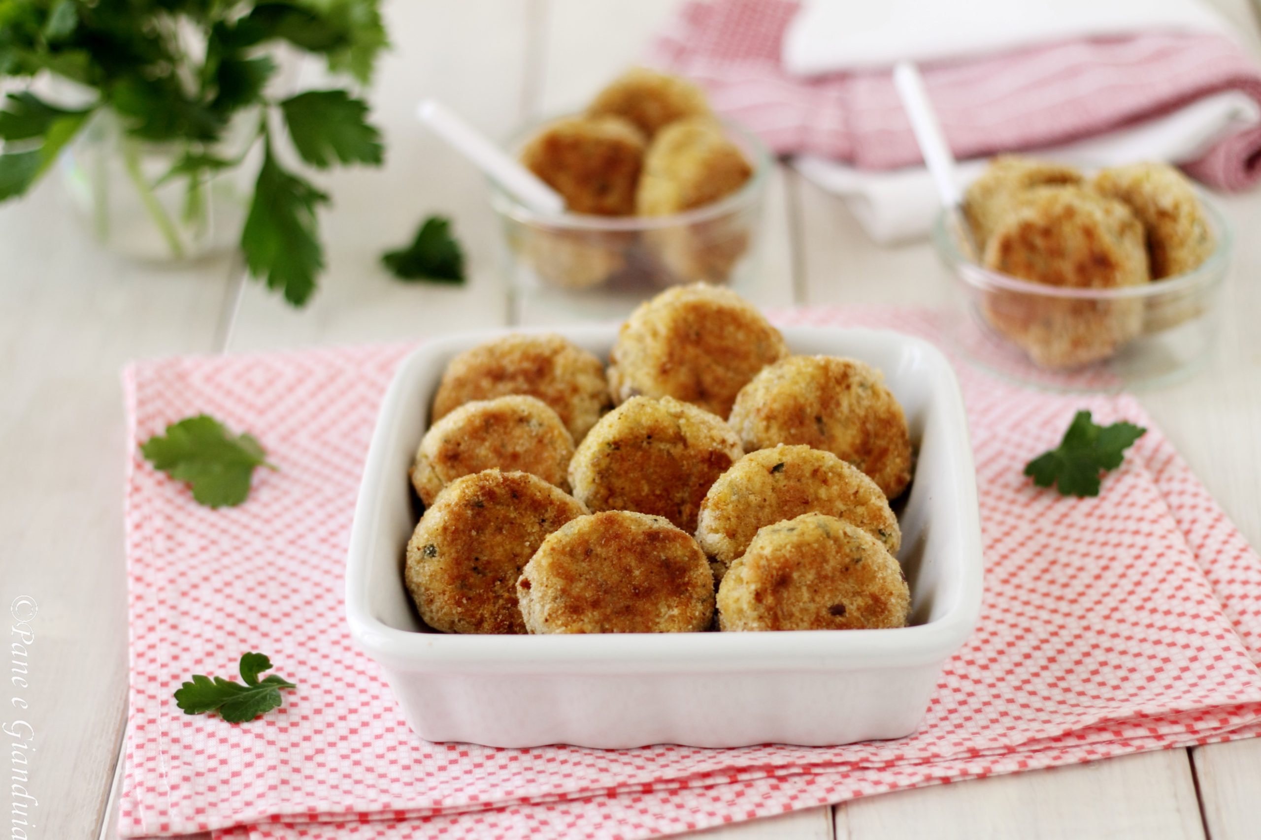 Polpettine di patate e ricotta