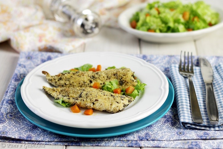 Branzino croccante al vino