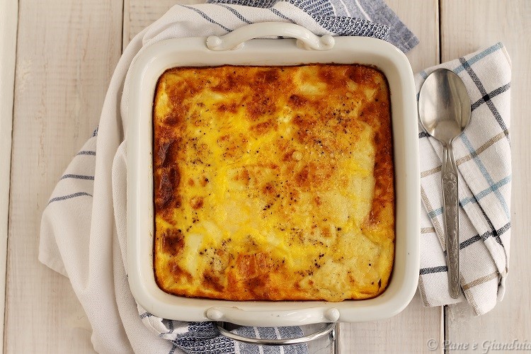 Gratin di polenta alla gressanese