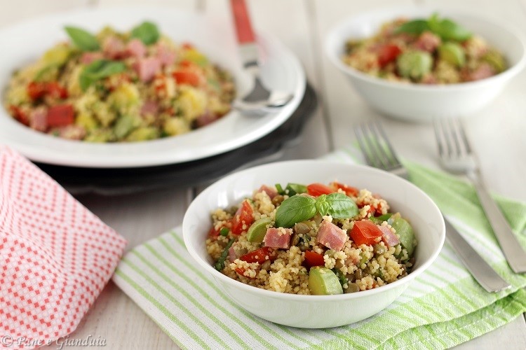 Couscous estivo con salam cheuit