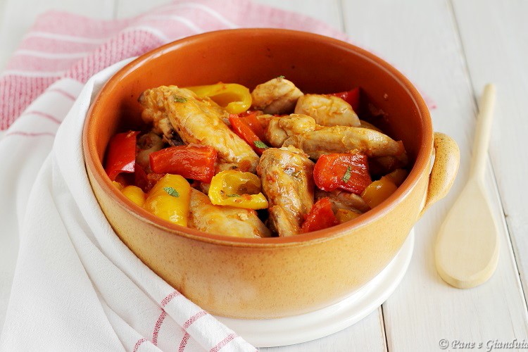 Pollo con i peperoni