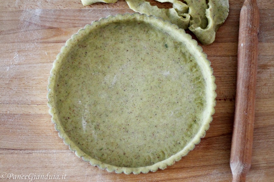 Pasta frolla al pistacchio