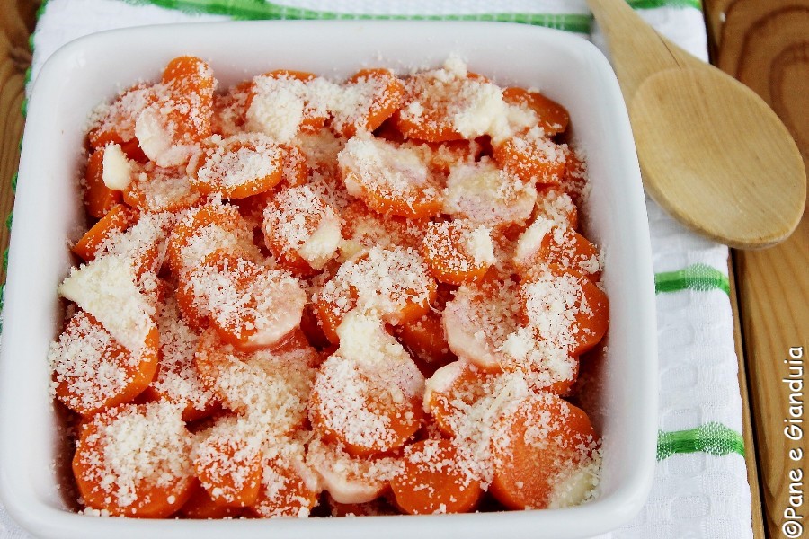 Carote alla parmigiana