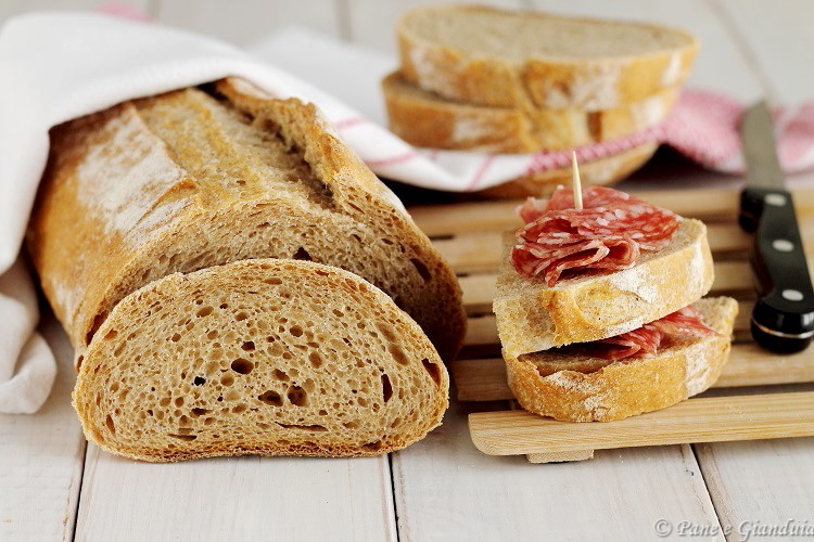Pane integrale all’olio di oliva