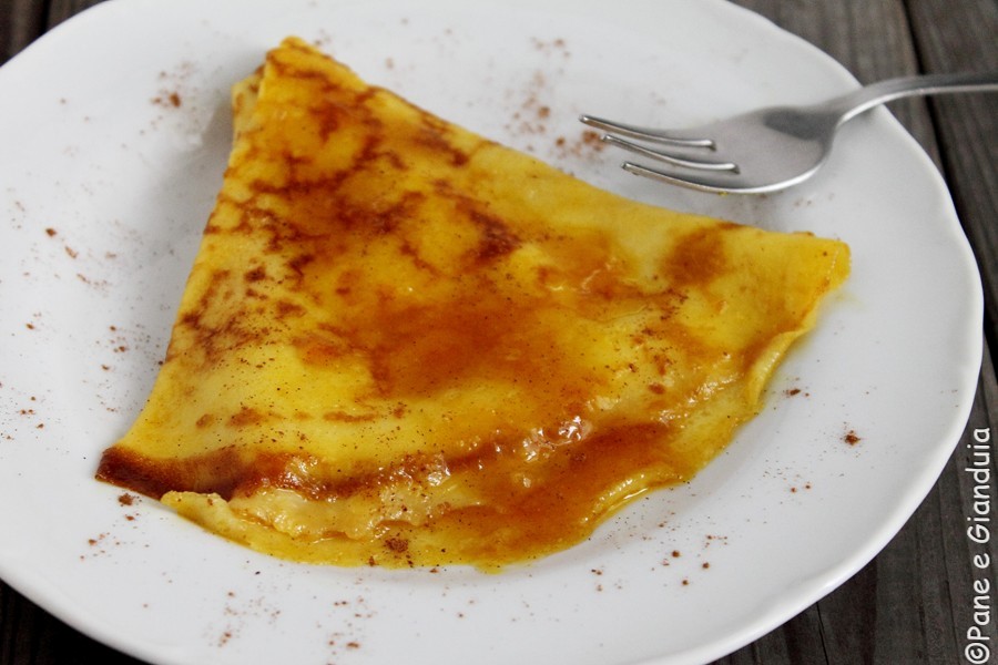 Crepes flambè all'arancia