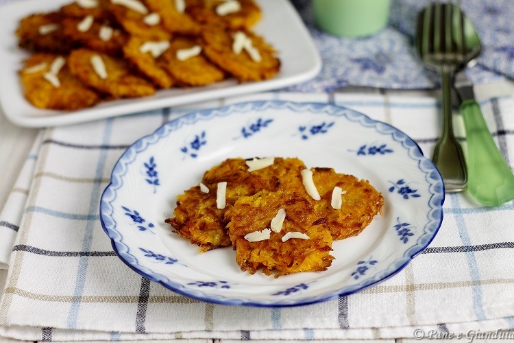 Rosti leggeri di zucca