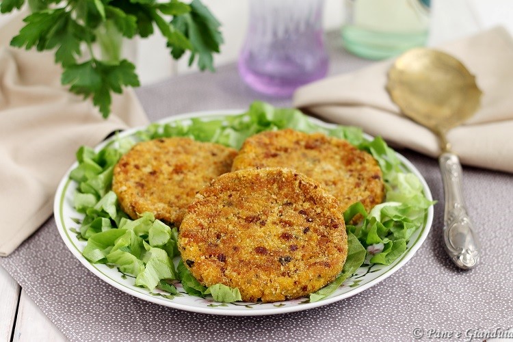 Cotolette vegetariane di zucca e patate