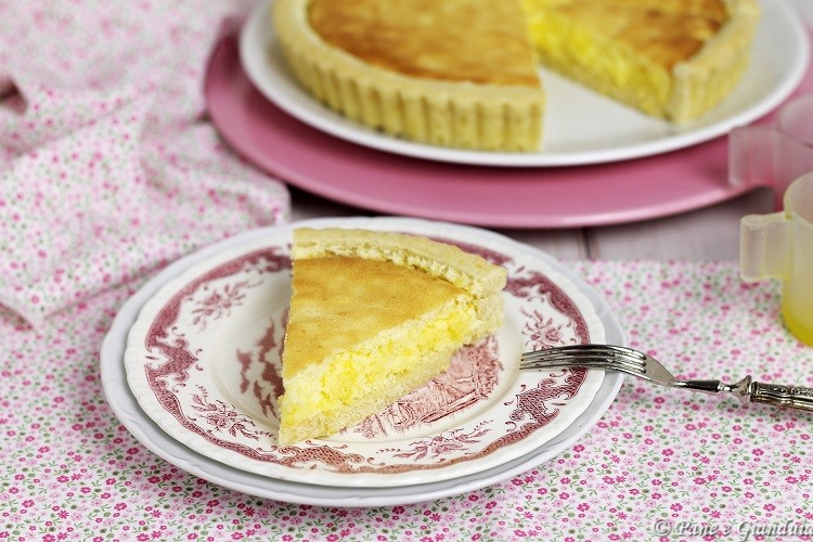 Crostata mousse al limone