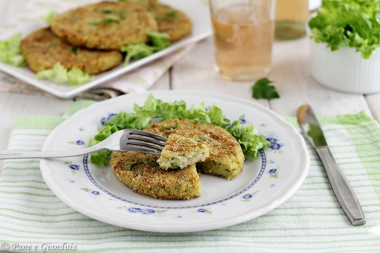 Burger di scorze di fave