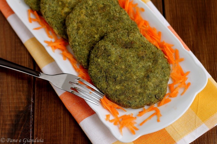 Spinacine o cotolette di spinaci e pollo