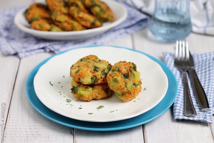 Polpettine light di verdure al forno