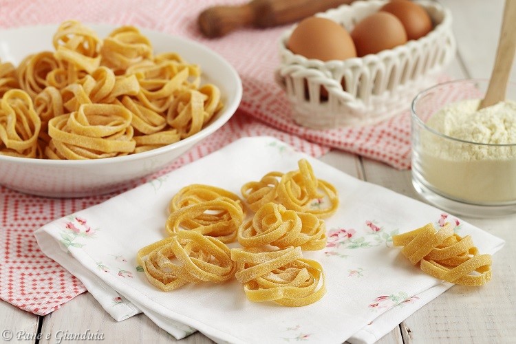 Fettuccine fatte in casa