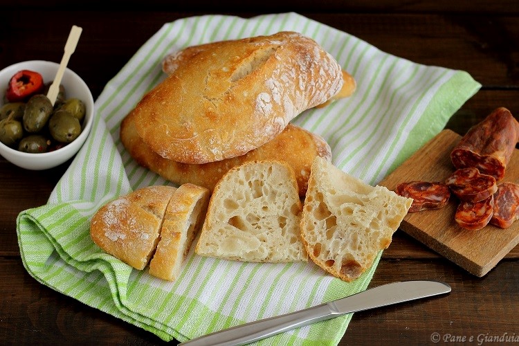Ciabattine di grano tenero