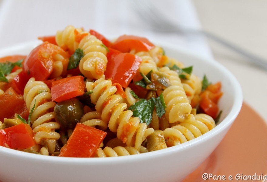 Pasta con i peperoni