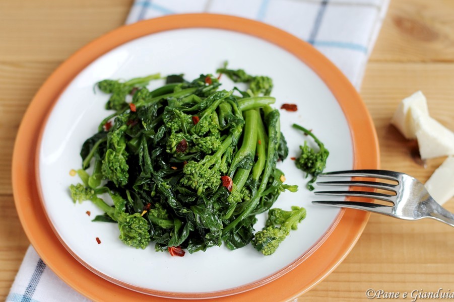 Cime di rapa cotte sottovuoto