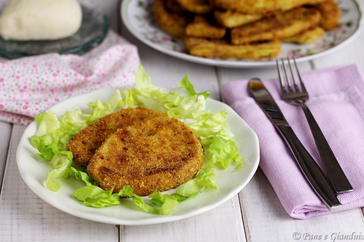 Zucchine trombetta panate