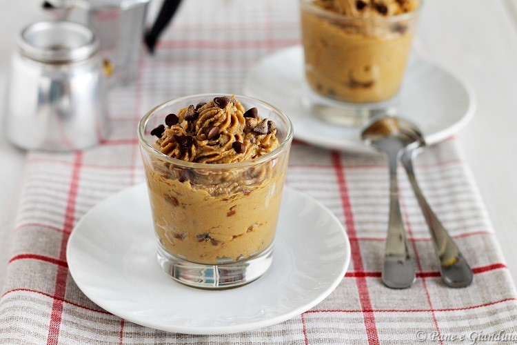 Crema di ricotta al caffè e cioccolato