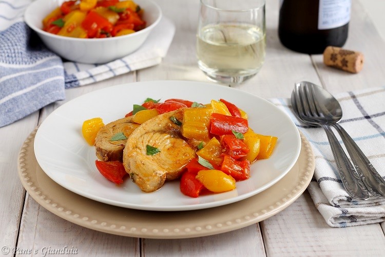Pesce spada con peperoni