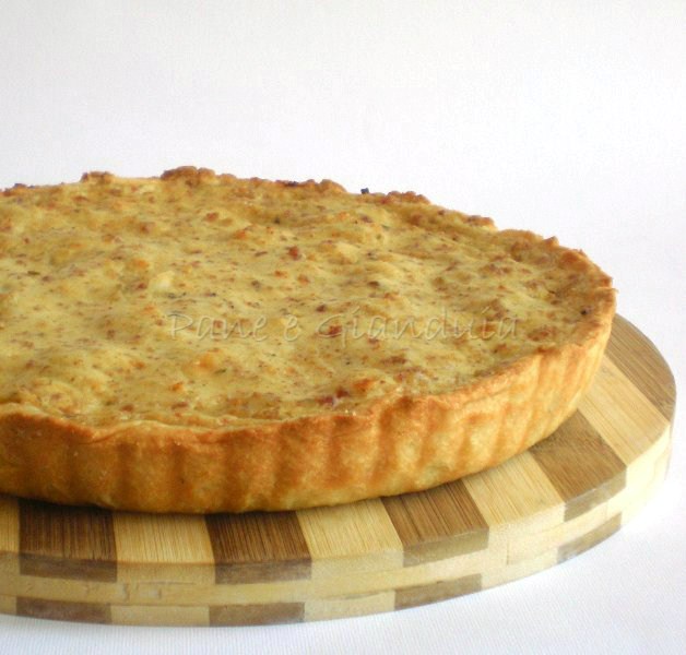 Torta di cavolfiore e speck