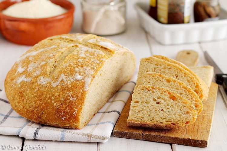 Pane bianco ai ceci