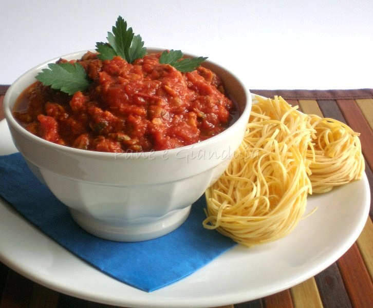 Ragù semplice di pesce