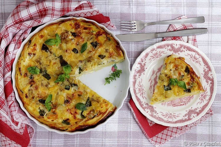 Pasticcio di patate e gorgonzola