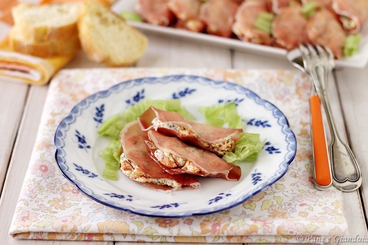 Fagottini di lonzino e carote