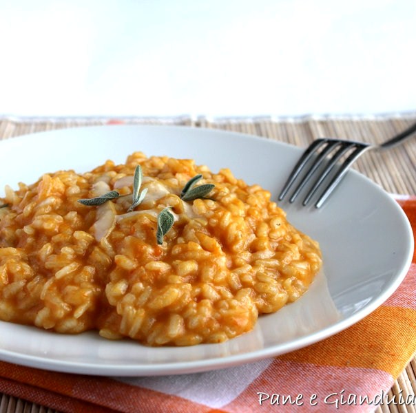 Risotto cremoso alla zucca