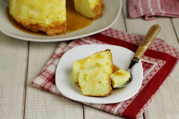 Pudim de claras o Budino di albumi