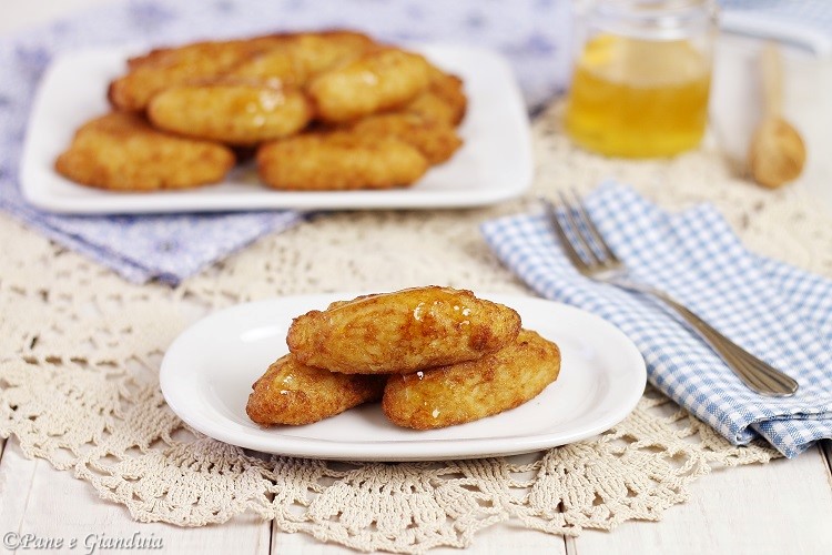 Crispelle di riso alla benedettina