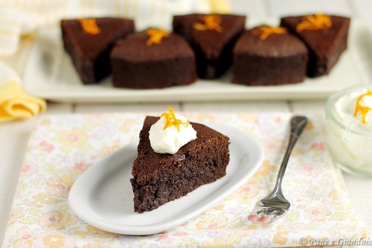 Marquise al cioccolato fondente