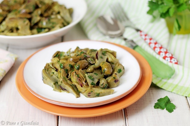 Carciofi alla napoletana