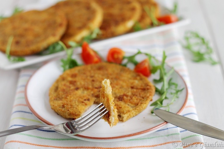 Cotolette panate di melanzane